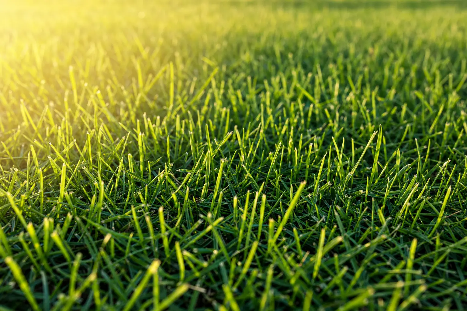 Healthy Seashore Paspalum salt-tolerant coastal turf grass lawn